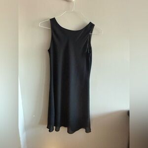 Vintage Alynn Paige Black Slip Dress Made in USA Size 5/6